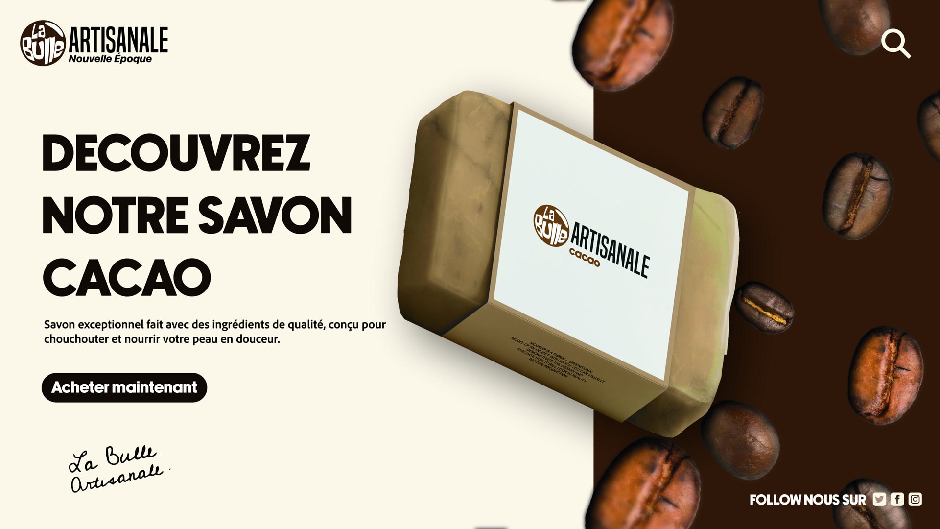 Landing Page Webdesign